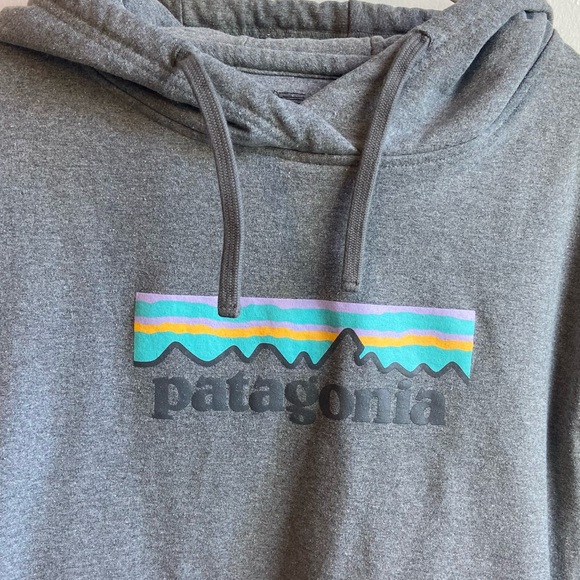 Patagonia Gravel Heather Pastel P-6 Logo Uprisal Hoody - Picture 6 of 6
